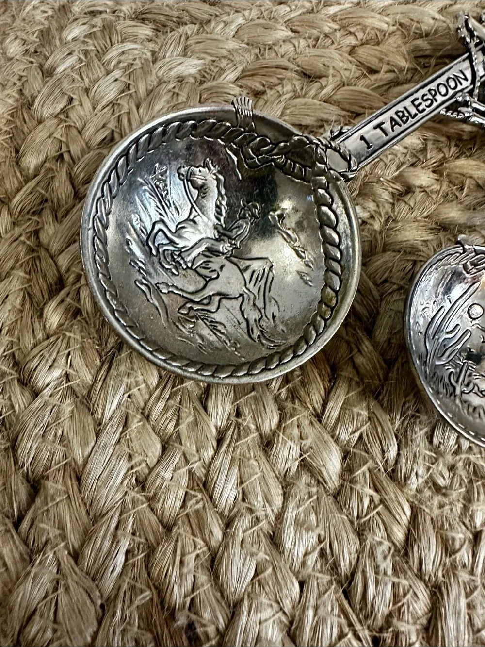 Western Cowboy Horses Decorative Measuring Spoons